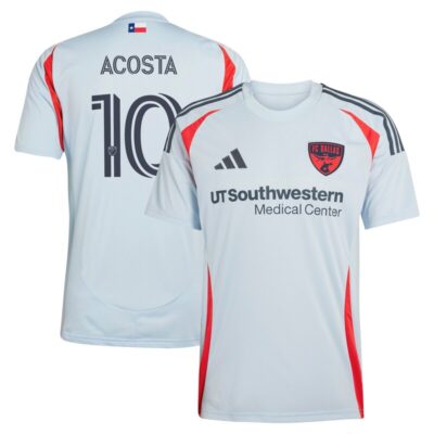 Luciano Acosta FC Dallas 2025 The Inferno Kit Replica Player Jersey - Light Blue
