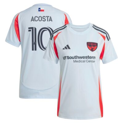 Luciano Acosta FC Dallas Women's 2025 The Inferno Kit Replica Player Jersey - Light Blue