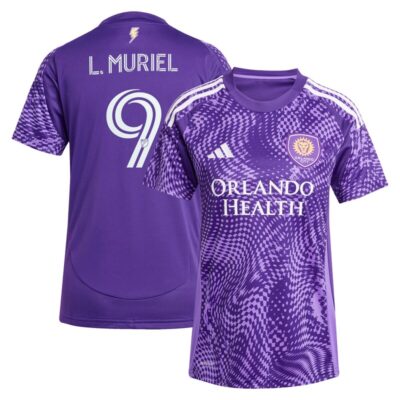 Luis Muriel Orlando City SC Women's 2025 Perfect Storm Replica Player Jersey - Purple