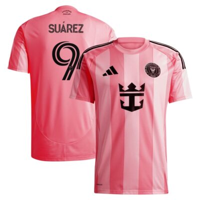 Luis Suarez Inter Miami CF 2025 Euforia Replica Player Jersey - Light Pink