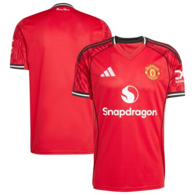 Manchester United Home 2025/26 Replica Jersey - Red
