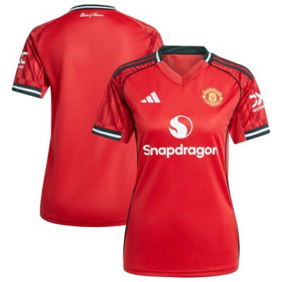 Manchester United Women's Home 2025/26 Replica Jersey - Red