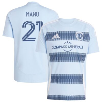 Manu Garcia Sporting Kansas City 2025 One KC Replica Player Jersey - Light Blue