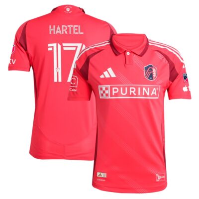 Marcel Hartel St. Louis City SC 2025 Forever CITY Red Player Jersey - Red