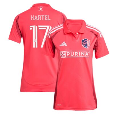 Marcel Hartel St. Louis City SC Women's 2025 Forever CITY Red Replica Player Jersey - Red