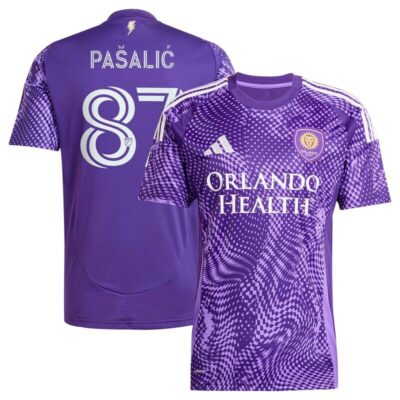Marco Pasalic Orlando City SC 2025 Perfect Storm Replica Player Jersey - Purple