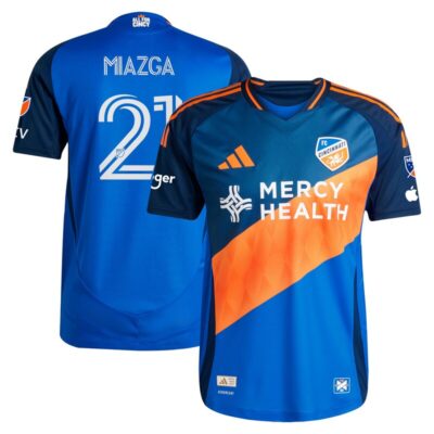 Matt Miazga FC Cincinnati 2025 Orange and Blue Legacy Kit Player Jersey - Blue
