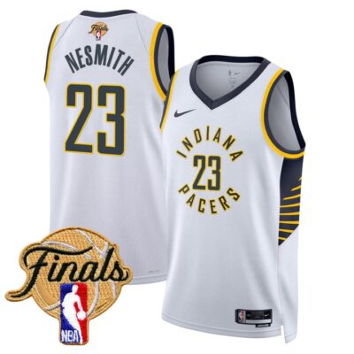 Men's Indiana Pacers 2025 Finals Swingman Jersey Stitched Association Aaron Nesmith