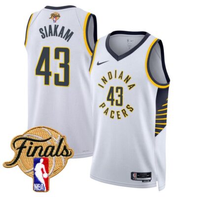 Men's Indiana Pacers 2025 Finals Swingman Jersey Stitched Association Pascal Siakam