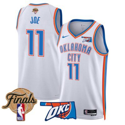 Men's Oklahoma City Thunder 2025 Finals Swingman Jersey Stitched Association Isaiah Joe
