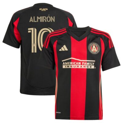 Miguel Almiron Atlanta United FC Youth 2025 The Connector Replica Player Jersey - Black