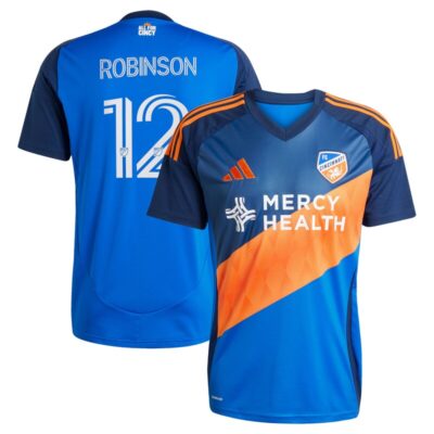 Miles Robinson FC Cincinnati 2025 Orange and Blue Legacy Kit Replica Player Jersey - Blue