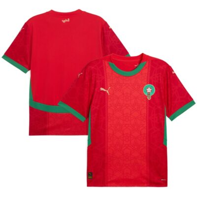 Morocco National Team 2025 Home Replica Jersey - Red