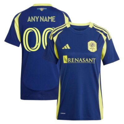 Nashville SC Women's 2025 The Heart of Nashville Kit Replica Custom Jersey - Navy