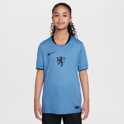 Netherlands Women's National Team Youth 2025/26 Away Replica Jersey - Blue