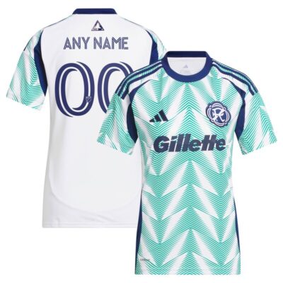 New England Revolution Women's 2025 Eastern White Pine x Flag of New England Replica Custom Jersey - White
