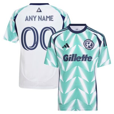 New England Revolution Youth 2025 Eastern White Pine x Flag of New England Replica Custom Jersey - White