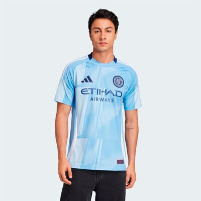 New York City FC 2025 The Excelsior Kit Replica Jersey - Light Blue
