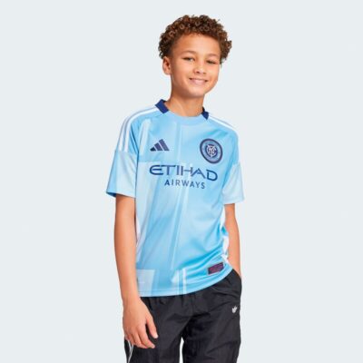 New York City FC Youth 2025 The Excelsior Kit Replica Jersey - Light Blue