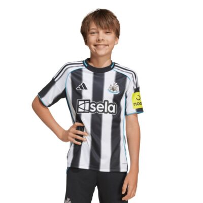 Newcastle United Youth 2025/26 Home Replica Jersey - Black
