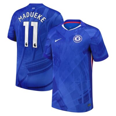 Noni Madueke Chelsea 2025/26 Home Replica Player Jersey - Blue