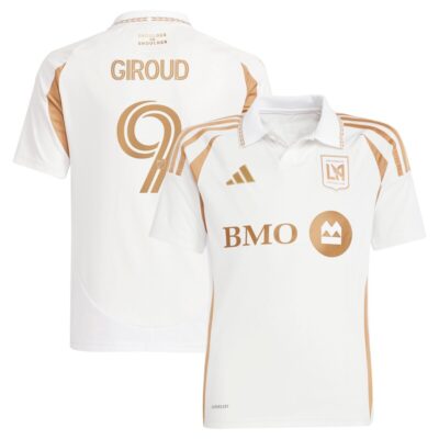 Olivier Giroud LAFC Youth 2025 Secondary Replica Player Jersey - White