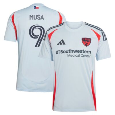 Petar Musa FC Dallas 2025 The Inferno Kit Replica Player Jersey - Light Blue