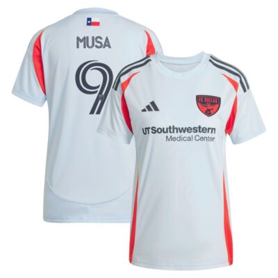 Petar Musa FC Dallas Women's 2025 The Inferno Kit Replica Player Jersey - Light Blue