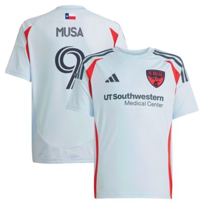 Petar Musa FC Dallas Youth 2025 The Inferno Kit Replica Player Jersey - Light Blue