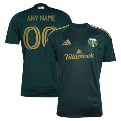 Portland Timbers 2025 Forever Green & Gold Replica Custom Jersey - Green