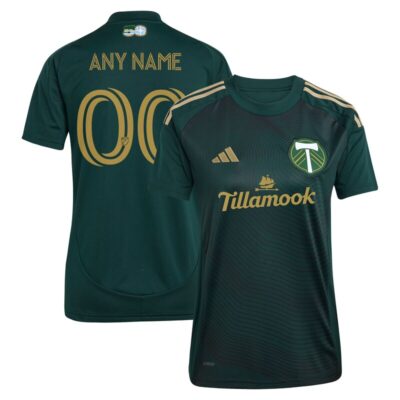 Portland Timbers Women's 2025 Forever Green & Gold Replica Custom Jersey - Green