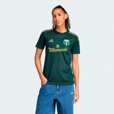 Portland Timbers Women's 2025 Forever Green & Gold Replica Jersey - Green