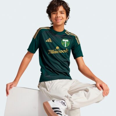 Portland Timbers Youth 2025 Forever Green & Gold Replica Jersey - Green
