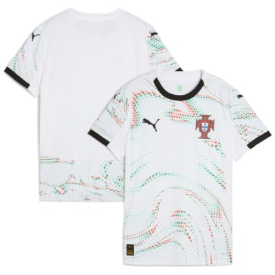 Portugal National Team Women's 2025 Away Replica Jersey - White
