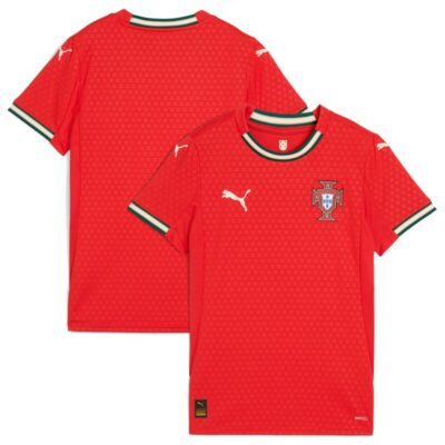 Portugal National Team Women's 2025 Home Replica Jersey - Red
