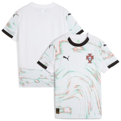 Portugal National Team Youth 2025 Away Replica Jersey - White