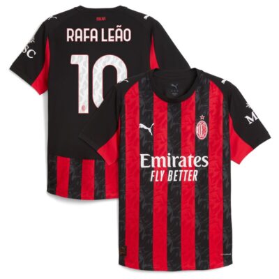 Rafael Leao AC Milan 2025/26 Home Player Jersey - Red
