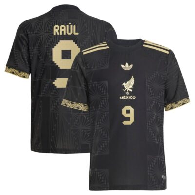 Raul Jimenez Mexico National Team Youth 2025 Third Player Jersey - Black