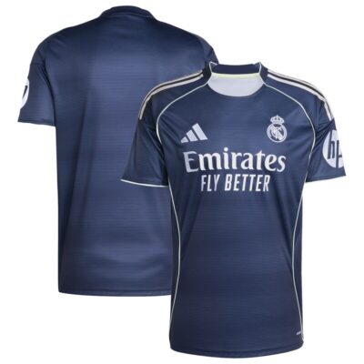 Real Madrid 2025/26 Away Replica Jersey - Blue