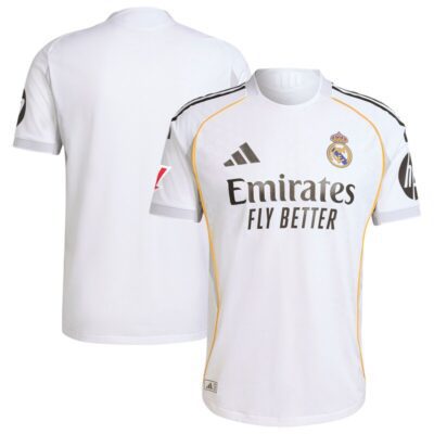 Real Madrid 2025/26 Home Jersey - White