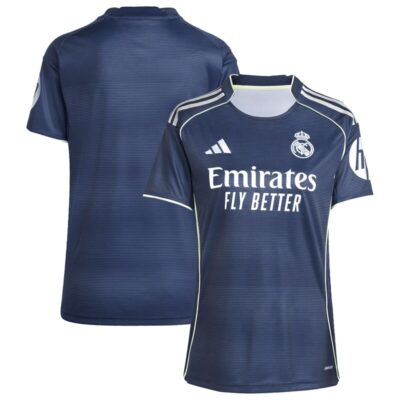 Real Madrid Women's 2025/26 Away Replica Jersey - Blue