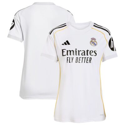 Real Madrid Women's 2025/26 Home Replica Jersey - White
