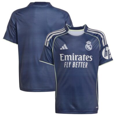Real Madrid Youth 2025/26 Away Replica Jersey - Blue