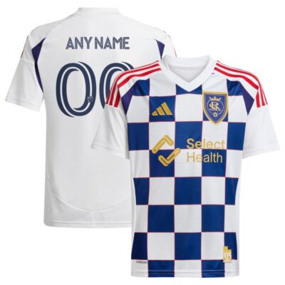 Real Salt Lake 2025 Grid City Replica Custom Jersey - White
