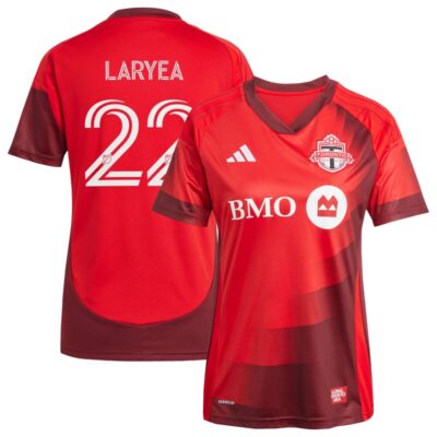 Richie Laryea Toronto FC Women's 2025 Club Kit Replica Player Jersey - Red