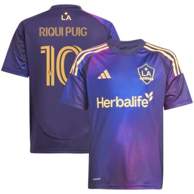 Riqui Puig LA Galaxy Youth 2025 RIZON Replica Player Jersey - Navy