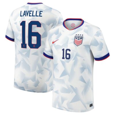 Rose Lavelle USWNT 2025 Home Replica Player Jersey - White