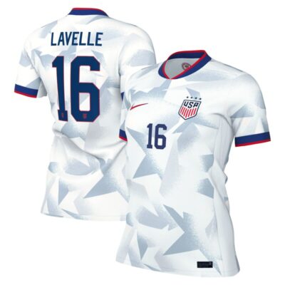 Rose Lavelle USWNT Women's 2025 Home Replica Player Jersey - White