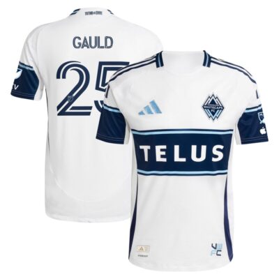 Ryan Gauld Vancouver Whitecaps FC 2025 The Peak Player Jersey - White