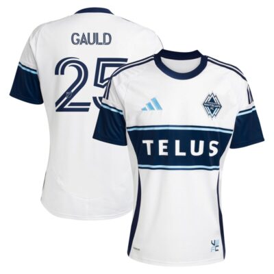 Ryan Gauld Vancouver Whitecaps FC 2025 The Peak Replica Player Jersey - White